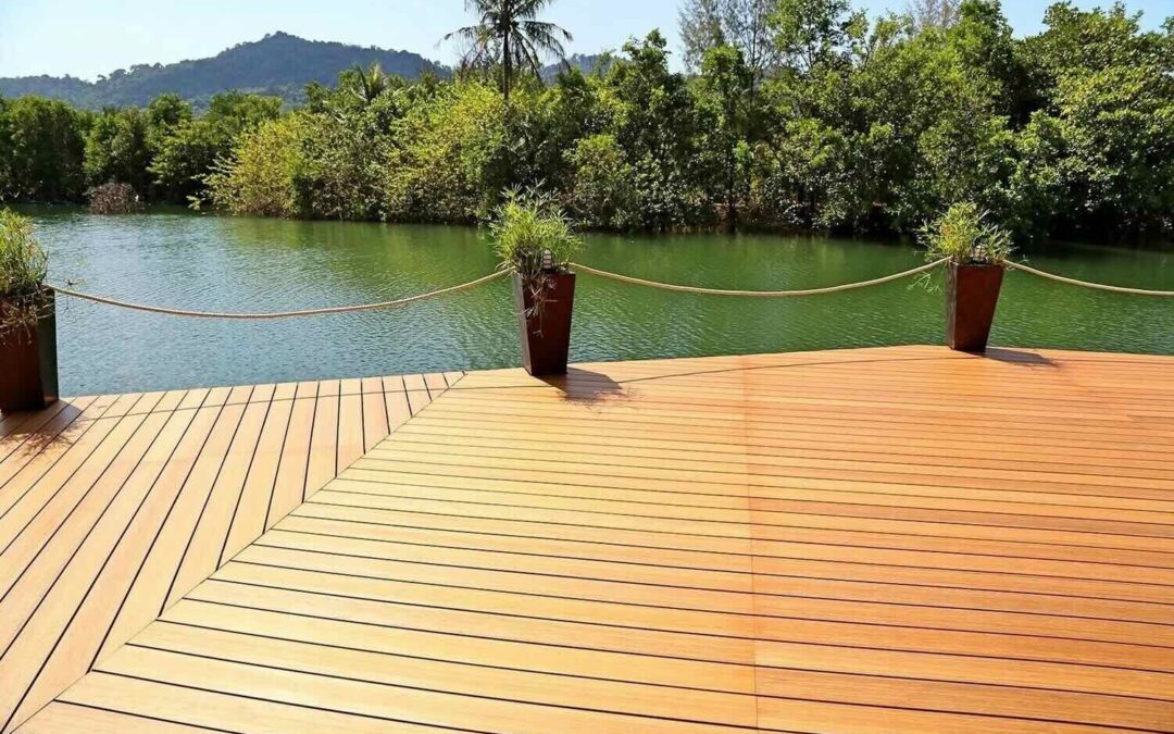 El piso de Bambú sólido