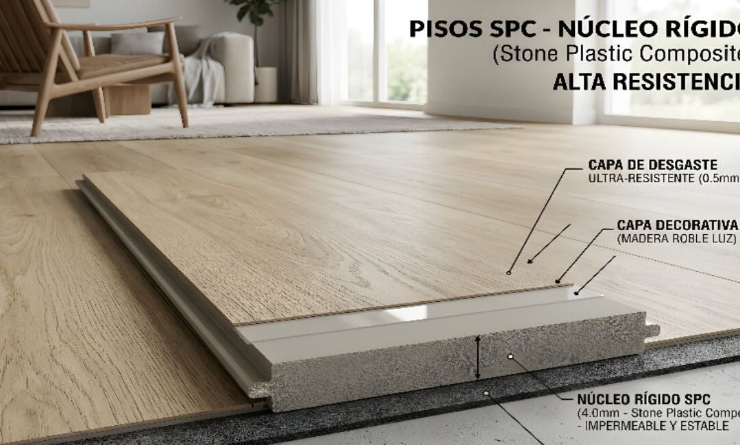 Resistencia del núcleo de los pisos SPC